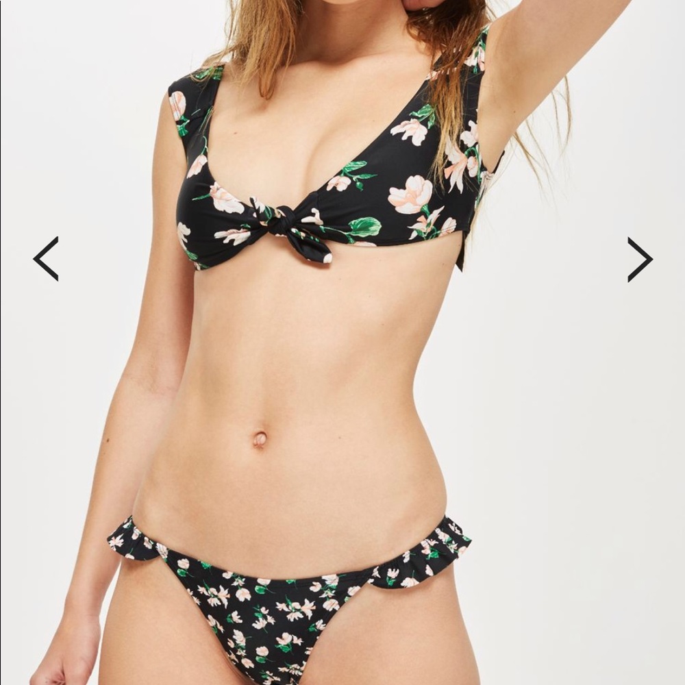 🚀NWT TOPSHOP FLORAL BIKINI